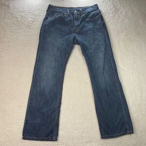 Levis 527 Jeans Mens 31x30 Blue Bootcut Denim Pants Faded Wash